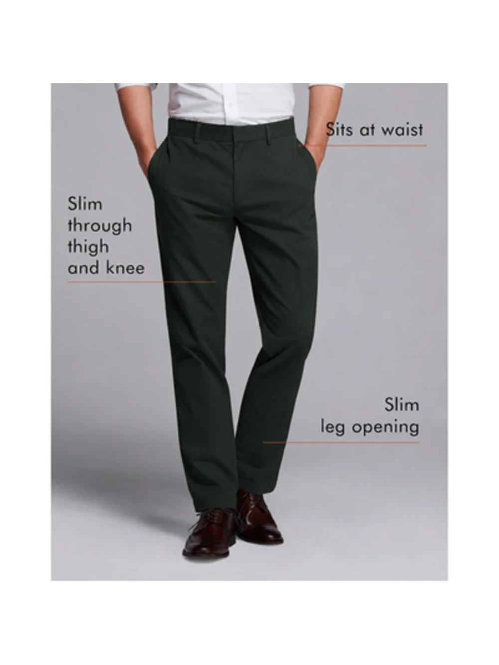 NWT 33x30 BR Aiden chino black slim leg career work slacks pants casual preppy